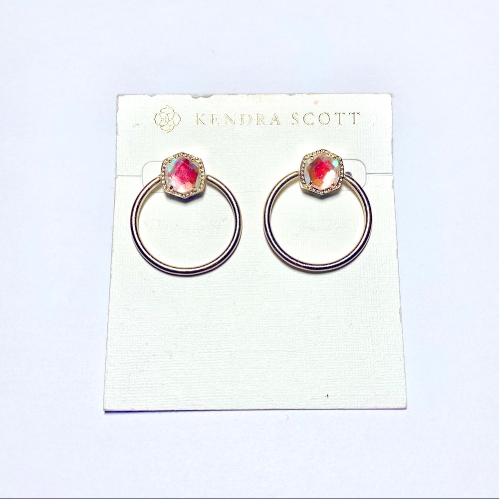 COPY - Kendra Scott Davie small hoop earrings